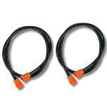 Pad Corp Strong and Sturdy Sprayer Delivery Pipe Virgin Plastic, Flexible & Reliable for All Type Sparyer (2PCS)