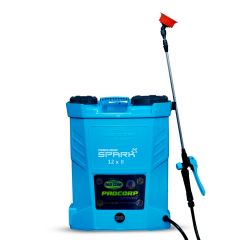 Pad Corp Spark Battery Operated Sprayer, 4 Types Of Nozzles, 12 Volt x 8 Amp Battery - 16 Litre Tank Capacity India's First Digital Meter