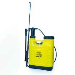 PAD Corp Plus Knapsack Manual Operated Sprayer 16 Liter Tank Capacity, Light Weight, Easy to Handle, 4 Set of Nozzles (Color: Yellow & Black)
