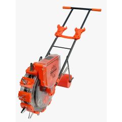PAD CORP Rotary Hand Push Seeder: Adjustable 6-12" Spacing, 25 Seed Discs & SS Mouths—Perfect for Maize, Peanuts, Cotton & Vegetables in All Soil Types