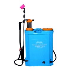 Pad Corp Turbo 2 In 1 Battery And Manual Operated Sprayer 12Volt x 12AH 16 Liter Capacity